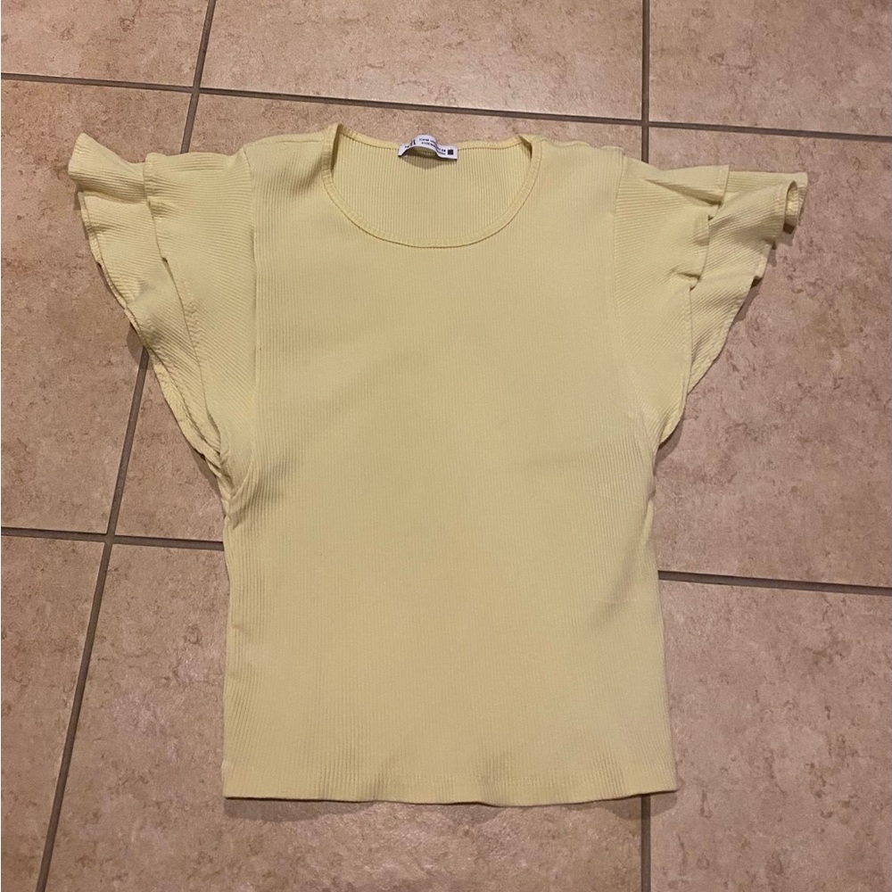 Zara ruffle top